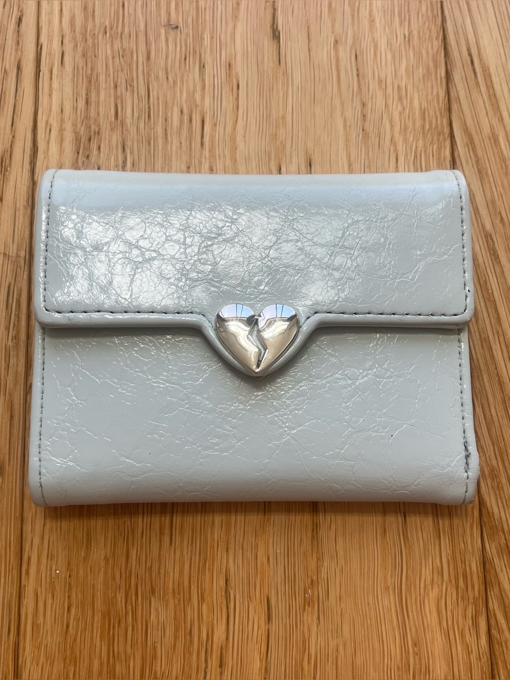3/$15 Baby Blue Heart Wallet